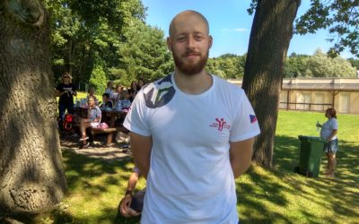 Jan Užek navštívil Léto s házenou. Sám jsem chodil za staršími hráči pro potítka, vzpomíná