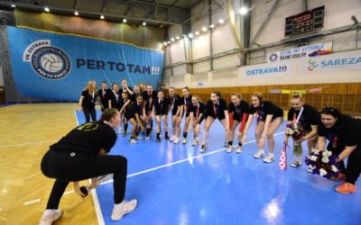 Mají zlato z Pragáče, teď stříbro v republice. Mladší dorostenky Poruby vyrovnaly historické maximum 