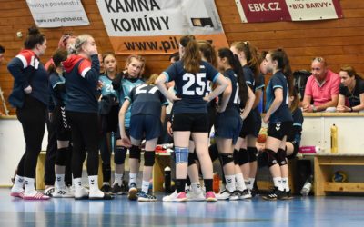 Kousek pod bednou. Házenkářkám Poruby chyběly k bronzu v desetiboji tři body