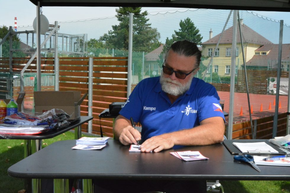 Spolupráce byla fantastická, profíky děti baštily, pochvaloval si letní kemp trenér Trtík