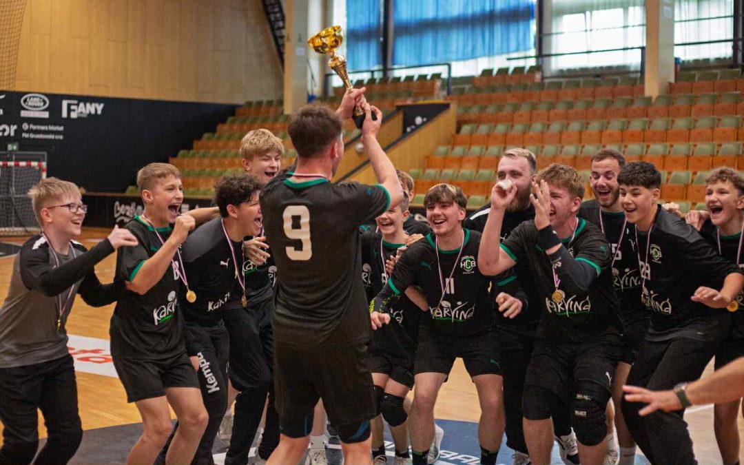 Starší žáci Karviné v rozhodující bitvě porazili Kopřivnici a získali zlato