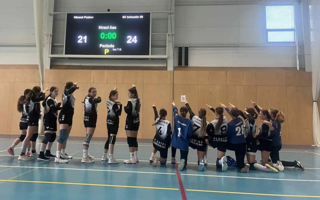 Výsledky mládeže: Jízdu starších žaček z Paskova zastavil až Bohumín