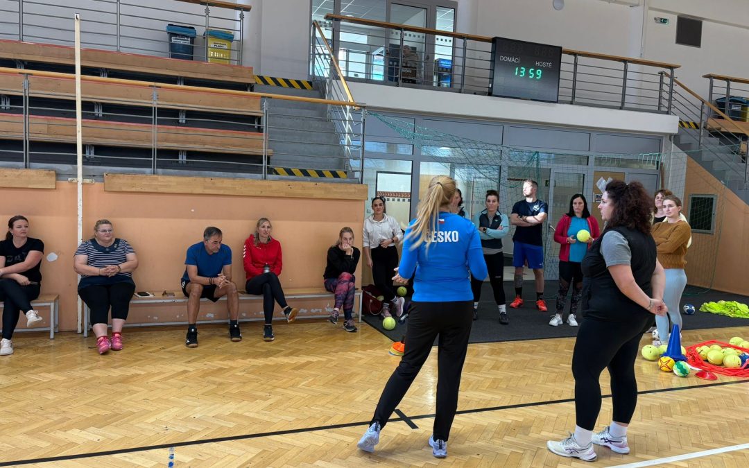 V Polance nad Odrou proběhla akce DVPP „Zábavné hry s míčem: motto Není jen vybíjená”