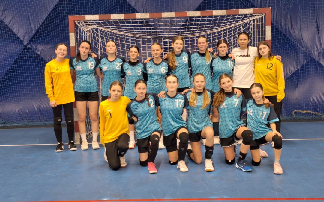 Žákovská liga starších žaček: házenkářky z Třince vybojovaly tři výhry!