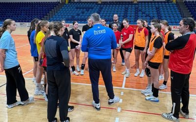 Reprezentantky vystřídaly naděje. Ve Zlíně proběhl kemp moravských talentovaných házenkářek