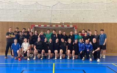 Krajský výběr ročníku 2012 odehrál zápas proti dorostenkám z Bohumína