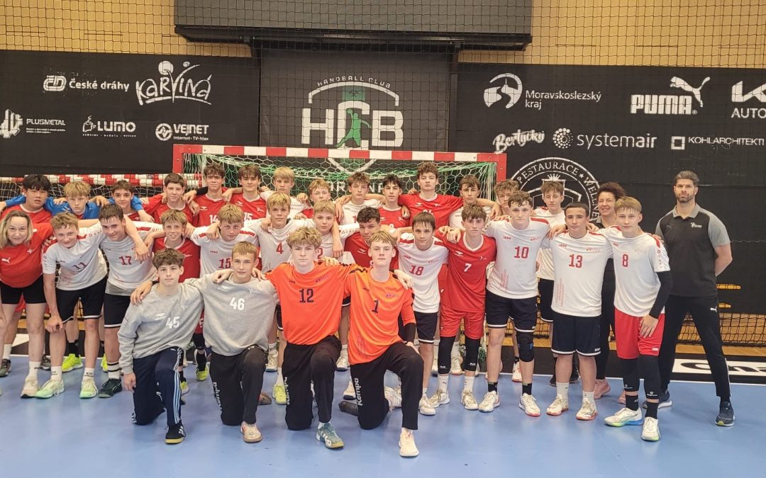 Generálka na olympiádu. Tým chlapců odehrál dva zápasy proti Středočeskému kraji