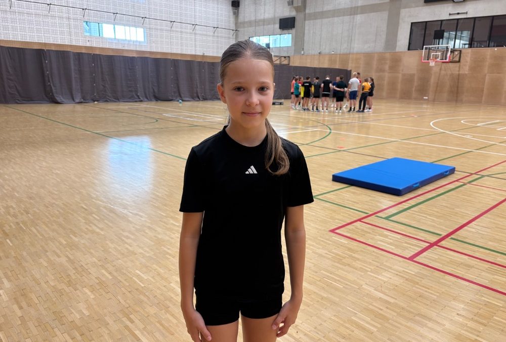 Na házenkářském kempu jsem získala spoustu nových zkušeností, řekla Julie Lachowiczová z Třince